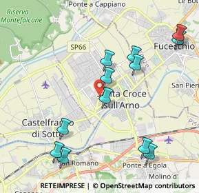 Mappa Piazza Pietro Nenni, 56029 Santa Croce sull'Arno PI, Italia (2.30083)