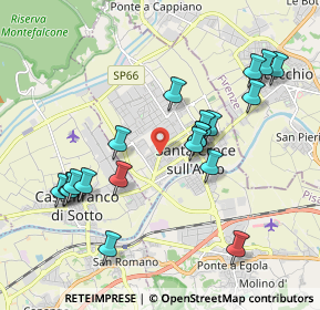 Mappa Piazza Pietro Nenni, 56029 Santa Croce sull'Arno PI, Italia (2.0425)