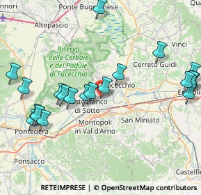Mappa Piazza Pietro Nenni, 56029 Santa Croce sull'Arno PI, Italia (9.676)