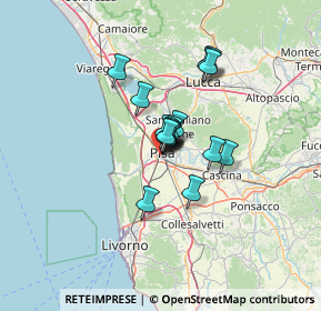 Mappa Pisa Autostazione, 56125 Pisa PI, Italia (7.71941)