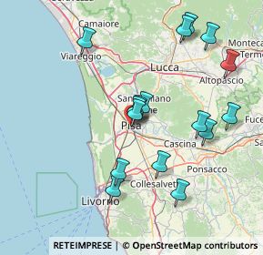 Mappa Via Simone Sancasciani, 56125 Pisa PI, Italia (15.74125)