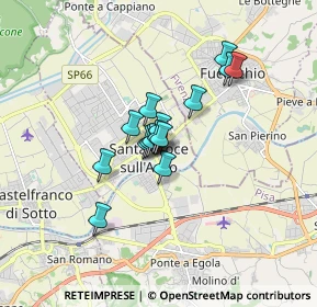 Mappa Via Antonio Brunelli, 56029 Santa Croce sull'Arno PI, Italia (1.11267)