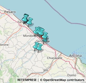 Mappa Via Mercantini, 60019 Senigallia AN, Italia (10.43)