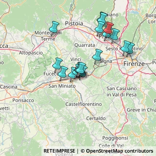 Mappa Via Luigi Pirandello, 50053 Empoli FI, Italia (13.28833)