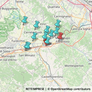 Mappa Via Luigi Pirandello, 50053 Empoli FI, Italia (5.67167)