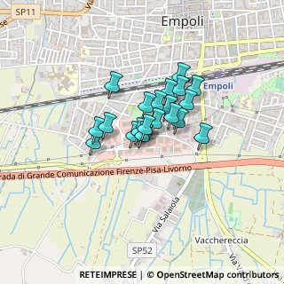 Mappa Via Luigi Pirandello, 50053 Empoli FI, Italia (0.2705)