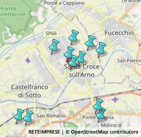 Mappa Via Alberto Manzi, 56029 Santa Croce sull'Arno PI, Italia (1.95909)