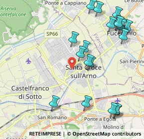 Mappa Via Alberto Manzi, 56029 Santa Croce sull'Arno PI, Italia (2.623)