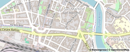 Mappa Pisa