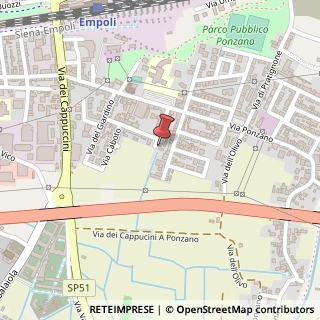 Mappa Via Enrico Fermi, 59, 50053 Empoli, Firenze (Toscana)