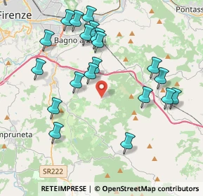 Mappa Via di Picille, 50012 Bagno a Ripoli FI, Italia (4.348)