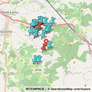 Mappa Via di Picille, 50012 Bagno a Ripoli FI, Italia (1.64)