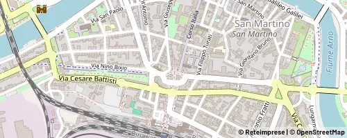 Mappa Pisa