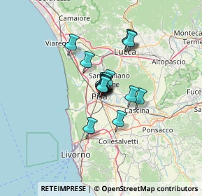 Mappa 56100 Pisa PI, Italia (7.59235)