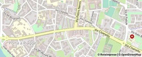 Mappa Pisa