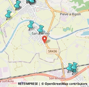 Mappa Via delle Viole San Pierino, 50054 Fucecchio FI, Italia (1.779)