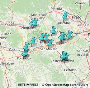 Mappa Via delle Viole San Pierino, 50054 Fucecchio FI, Italia (12.90235)