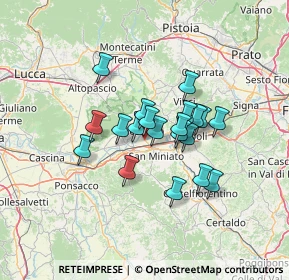 Mappa Via delle Viole San Pierino, 50054 Fucecchio FI, Italia (10.1145)