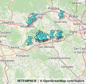 Mappa Via delle Viole San Pierino, 50054 Fucecchio FI, Italia (8.46154)