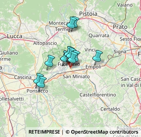Mappa Via delle Viole San Pierino, 50054 Fucecchio FI, Italia (8.41462)