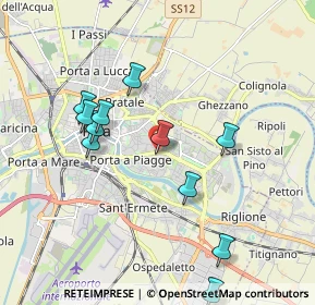 Mappa Presso studio fisioability, 56124 Pisa PI, Italia (1.96)