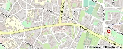 Mappa Pisa