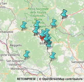 Mappa Via di Memmenano, 52014 Poppi AR, Italia (10.46667)