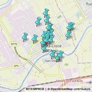 Mappa Piazza del Popolo, 56029 Santa Croce sull'Arno PI, Italia (0.721)