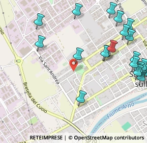 Mappa Via di Ripa, 56029 Santa Croce sull'Arno PI, Italia (0.7105)