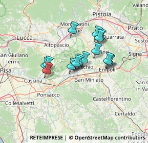 Mappa Via di Ripa, 56029 Santa Croce sull'Arno PI, Italia (10.58)