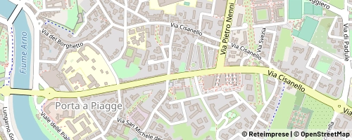 Mappa Pisa
