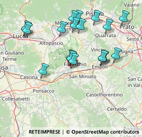 Mappa SP 44, 56029 Santa Croce sull'Arno PI, Italia (15.662)