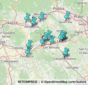 Mappa SP 44, 56029 Santa Croce sull'Arno PI, Italia (12.58278)