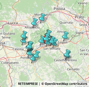 Mappa SP 44, 56029 Santa Croce sull'Arno PI, Italia (11.164)