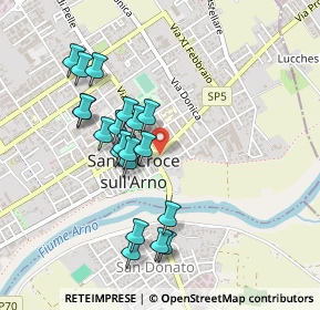 Mappa SP 44, 56029 Santa Croce sull'Arno PI, Italia (0.444)