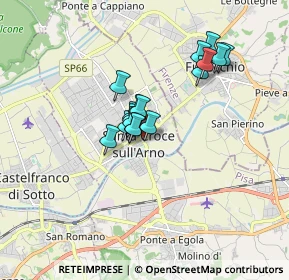 Mappa SP 44, 56029 Santa Croce sull'Arno PI, Italia (1.24706)