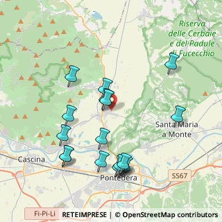 Mappa 56031 Bientina PI, Italia (4.25235)