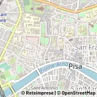Mapa Pisa