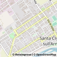 地图 Santa Croce sull'Arno