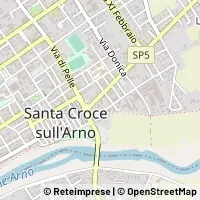 Map Santa Croce sull'Arno