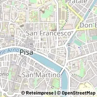 Mapa Pisa