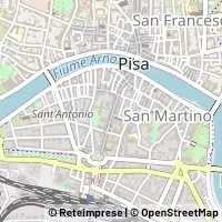 Mapa Pisa