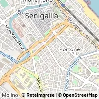 Map Senigallia