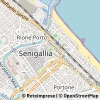 지도 Senigallia