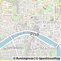 Mapa Pisa