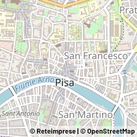 Kaart Pisa