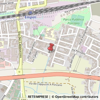 Mappa Via Enrico Fermi,  49, 50053 Empoli, Firenze (Toscana)