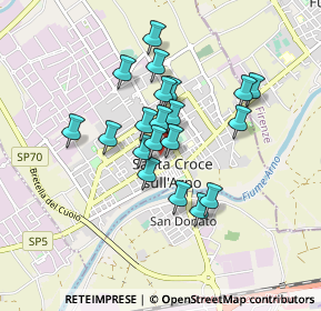Mappa Via Virgilio Guidi, 56029 Santa Croce sull'Arno PI, Italia (0.6935)