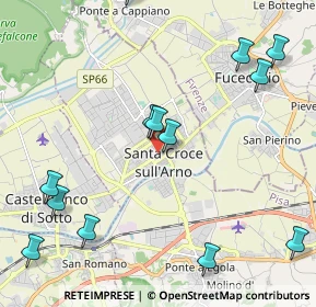 Mappa Via Virgilio Guidi, 56029 Santa Croce sull'Arno PI, Italia (2.72385)
