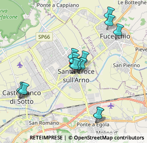 Mappa Via Virgilio Guidi, 56029 Santa Croce sull'Arno PI, Italia (1.77667)